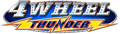 4 Wheel Thunder logo for Sega Dreamcast
